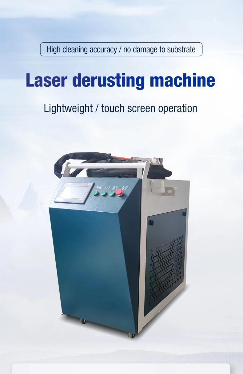 Fiber Laser Cleaning Machine for Paint Stripping and Rust Removing