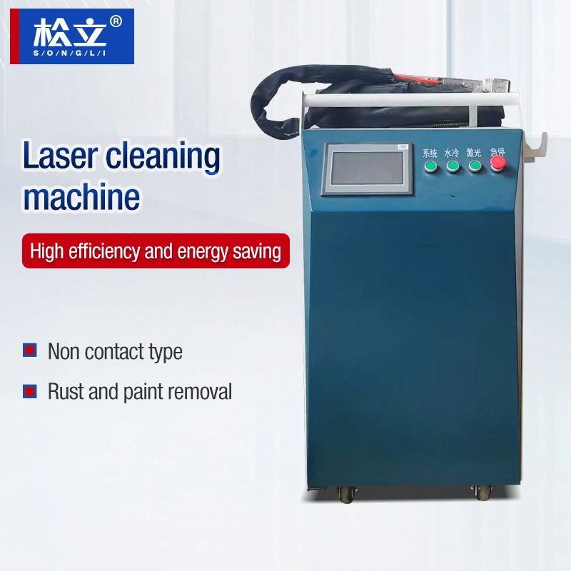 Fiber Laser Cleaning Machine for Paint Stripping and Rust Removing