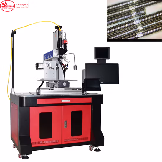 Saldatrice laser a fibra Qcw micro oro argento portatile da tavolo per gioielli Mini Sanhe Laser di alta qualità