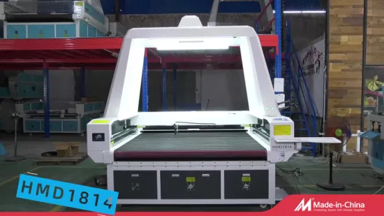 Lihua Big Vision Ccd Macchina da taglio laser Co2 Macchina da taglio laser CNC con trasportatore per tessuto in rotolo di sublimazione